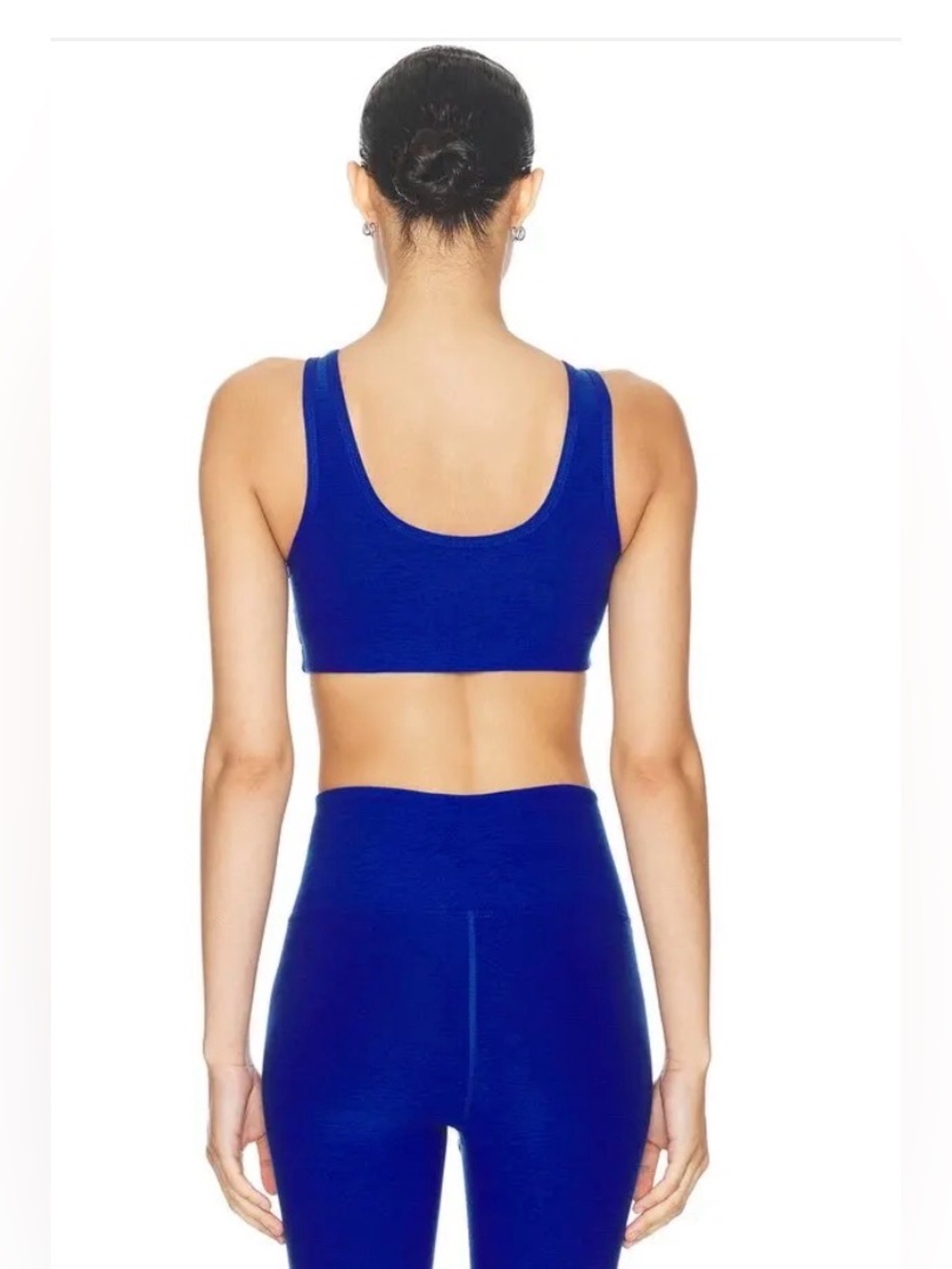 YEAR OF OURS- FOOTBALL LACE UP LEGGING SET- COBALT BLUE- NEW- SIZE XS - Picture 4 of 6